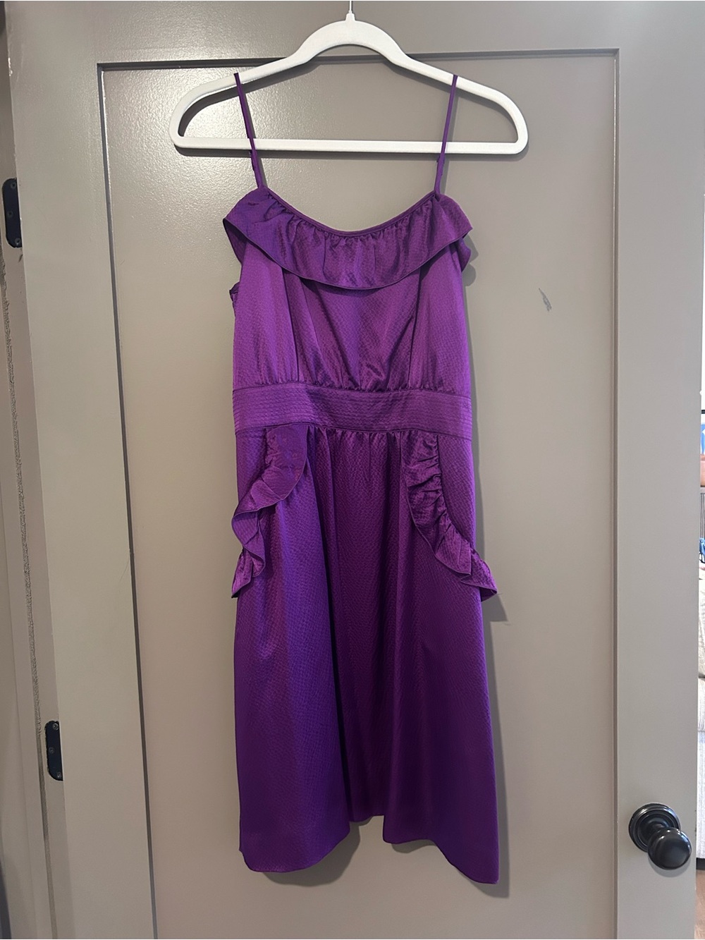 Marc by Marc Jacobs purple silk dress